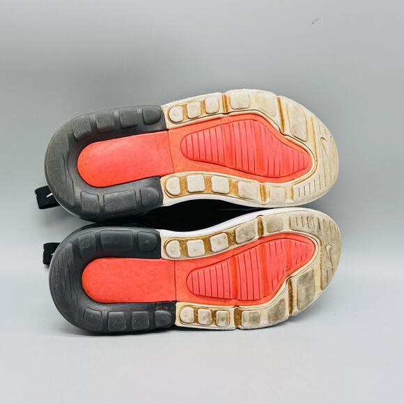 Nike Shoes Kids Boys 11c Black White Air Max 270 Mesh Running Athletic Sneakers - Picture 10 of 12